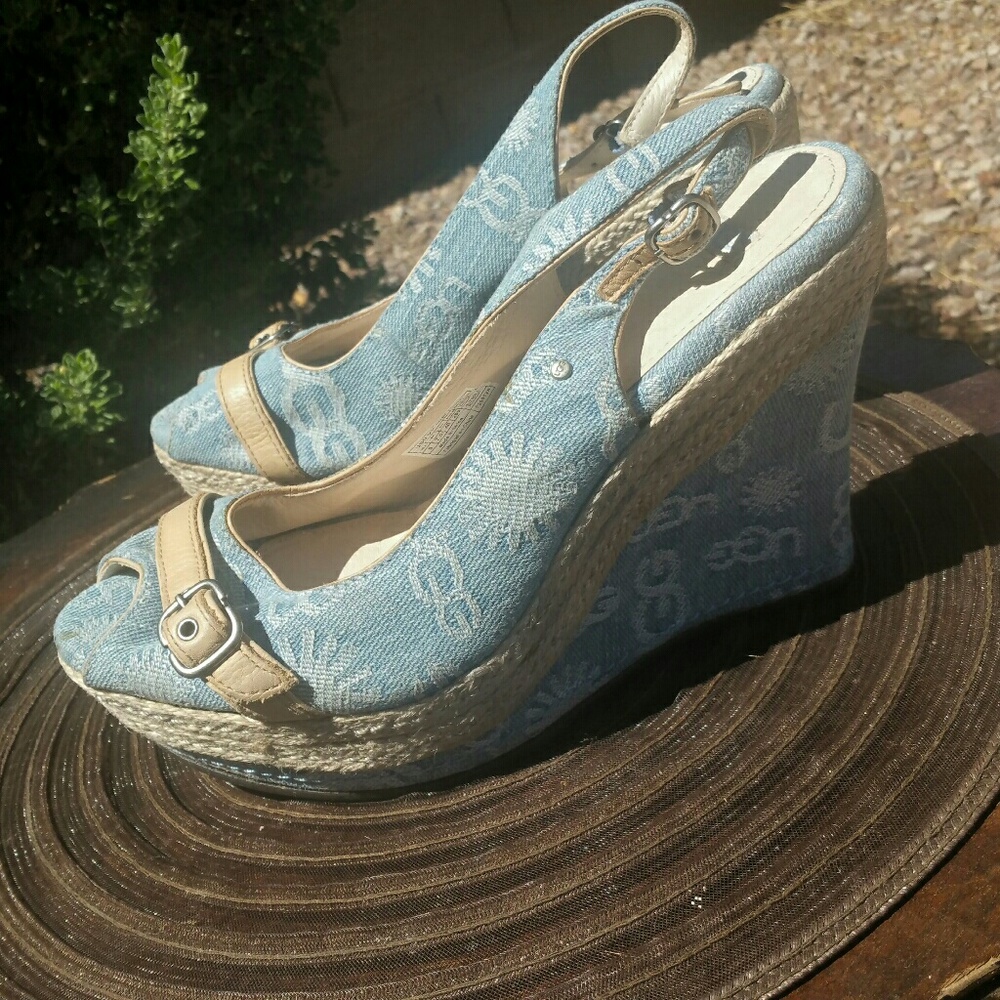 NeW UgG deNiM plAtf0rM weDge EspAdRilLe 🩵💙 - Picture 3 of 15